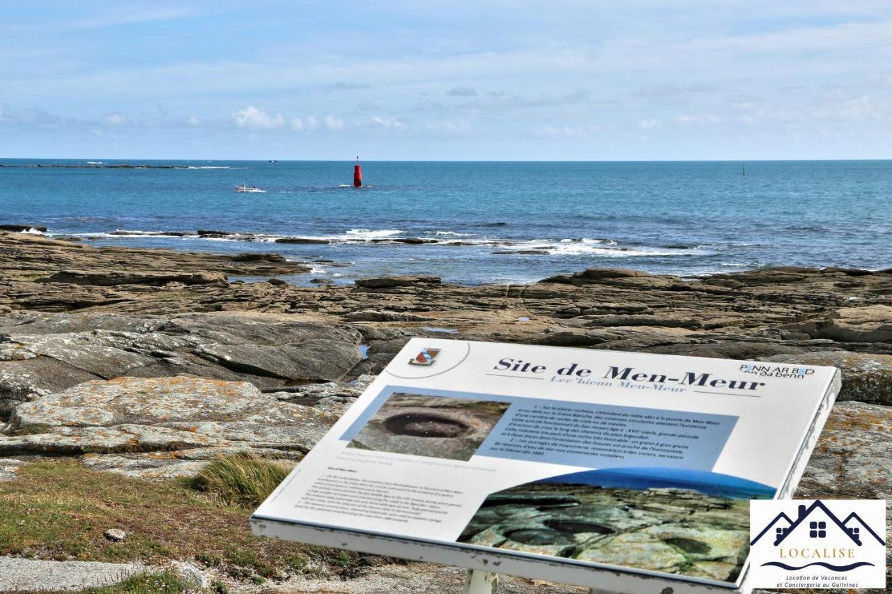 Localise - M33B - Kerbraz, Maison En Duplex Avec Jardin Clos Au Guilvinec - Tout A Pied, Plages, Port, Centre, Commerces, Marche - Wif Inclus - Linge De Lit Inclus 빌라 외부 사진