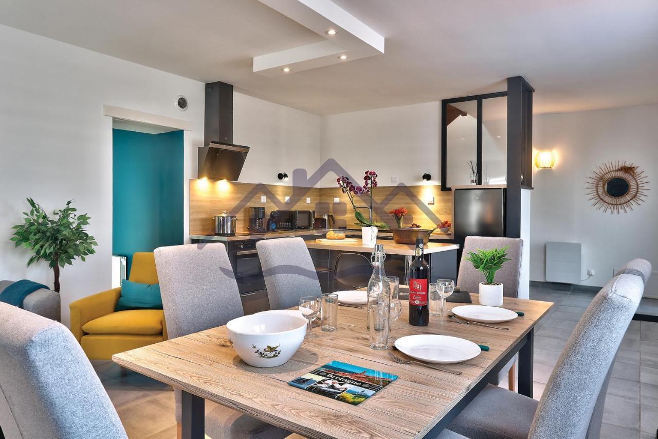 Localise - M33B - Kerbraz, Maison En Duplex Avec Jardin Clos Au Guilvinec - Tout A Pied, Plages, Port, Centre, Commerces, Marche - Wif Inclus - Linge De Lit Inclus 빌라 외부 사진