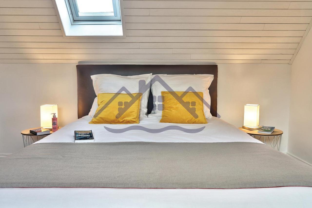 Localise - M33B - Kerbraz, Maison En Duplex Avec Jardin Clos Au Guilvinec - Tout A Pied, Plages, Port, Centre, Commerces, Marche - Wif Inclus - Linge De Lit Inclus 빌라 외부 사진