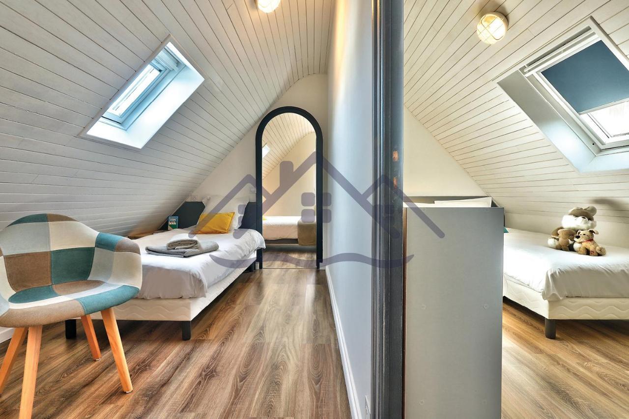 Localise - M33B - Kerbraz, Maison En Duplex Avec Jardin Clos Au Guilvinec - Tout A Pied, Plages, Port, Centre, Commerces, Marche - Wif Inclus - Linge De Lit Inclus 빌라 외부 사진