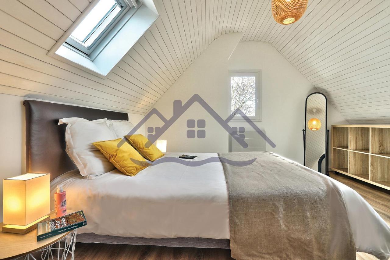 Localise - M33B - Kerbraz, Maison En Duplex Avec Jardin Clos Au Guilvinec - Tout A Pied, Plages, Port, Centre, Commerces, Marche - Wif Inclus - Linge De Lit Inclus 빌라 외부 사진