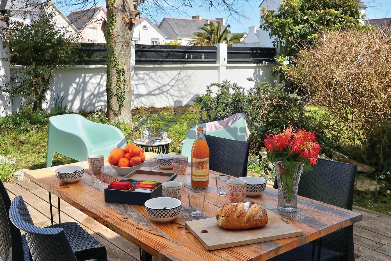 Localise - M33B - Kerbraz, Maison En Duplex Avec Jardin Clos Au Guilvinec - Tout A Pied, Plages, Port, Centre, Commerces, Marche - Wif Inclus - Linge De Lit Inclus 빌라 외부 사진