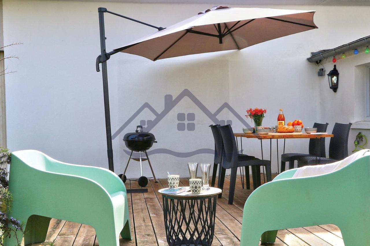 Localise - M33B - Kerbraz, Maison En Duplex Avec Jardin Clos Au Guilvinec - Tout A Pied, Plages, Port, Centre, Commerces, Marche - Wif Inclus - Linge De Lit Inclus 빌라 외부 사진