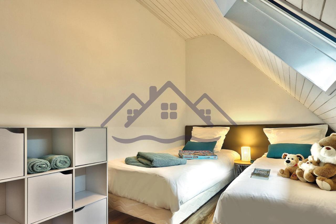 Localise - M33B - Kerbraz, Maison En Duplex Avec Jardin Clos Au Guilvinec - Tout A Pied, Plages, Port, Centre, Commerces, Marche - Wif Inclus - Linge De Lit Inclus 빌라 외부 사진