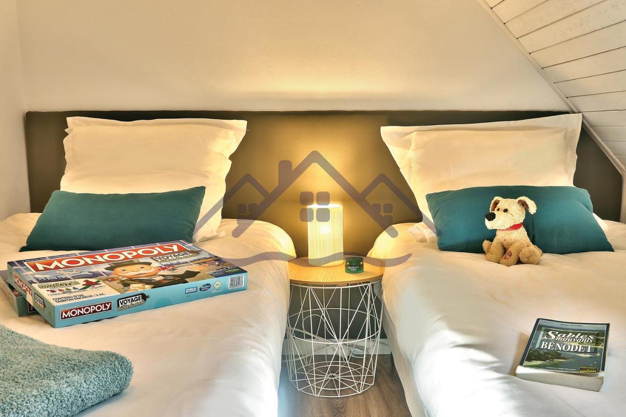 Localise - M33B - Kerbraz, Maison En Duplex Avec Jardin Clos Au Guilvinec - Tout A Pied, Plages, Port, Centre, Commerces, Marche - Wif Inclus - Linge De Lit Inclus 빌라 외부 사진